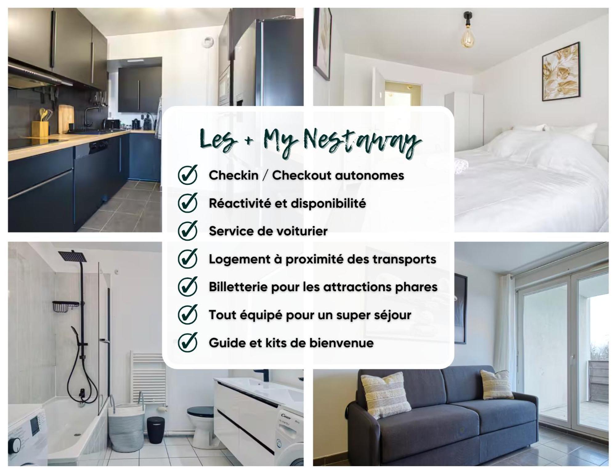 Cocon Moderne - Proche Disneyland Paris Apartment