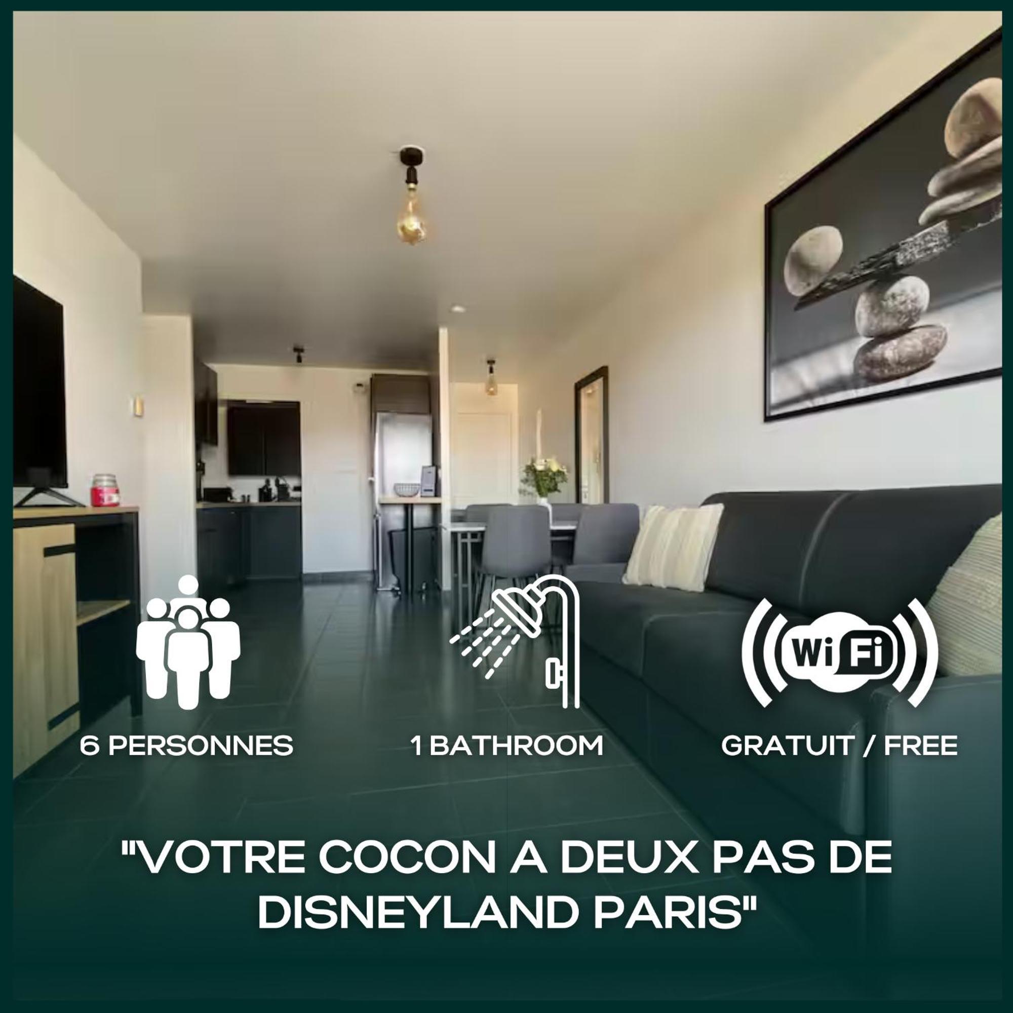 Cocon Moderne - Proche Disneyland Paris Apartment
